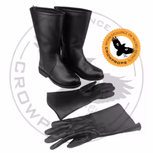 Xwing Black Booties and OT TIE Gloves Combo